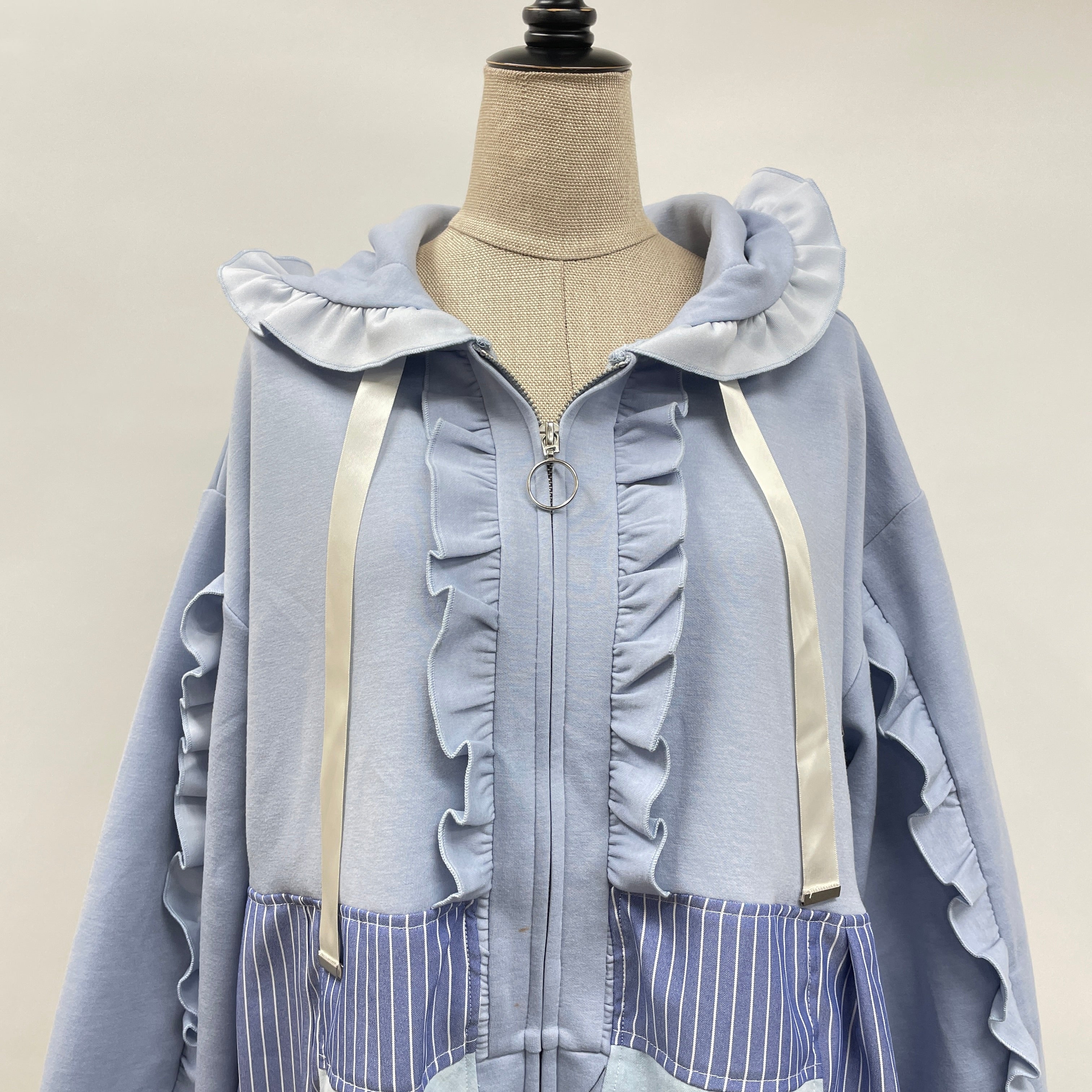 tsukimitsuki ツキミツキ アウター ハンドメイド リメイク tsukimitsuki ツキミツキ アウター ハンドメイド リメイク
