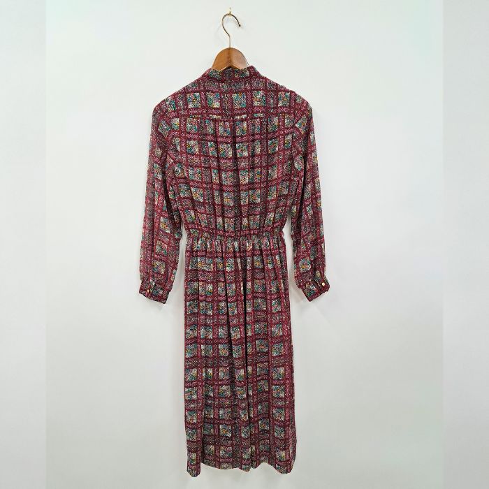 チェック柄レトロワンピース – PASTEQIDOR