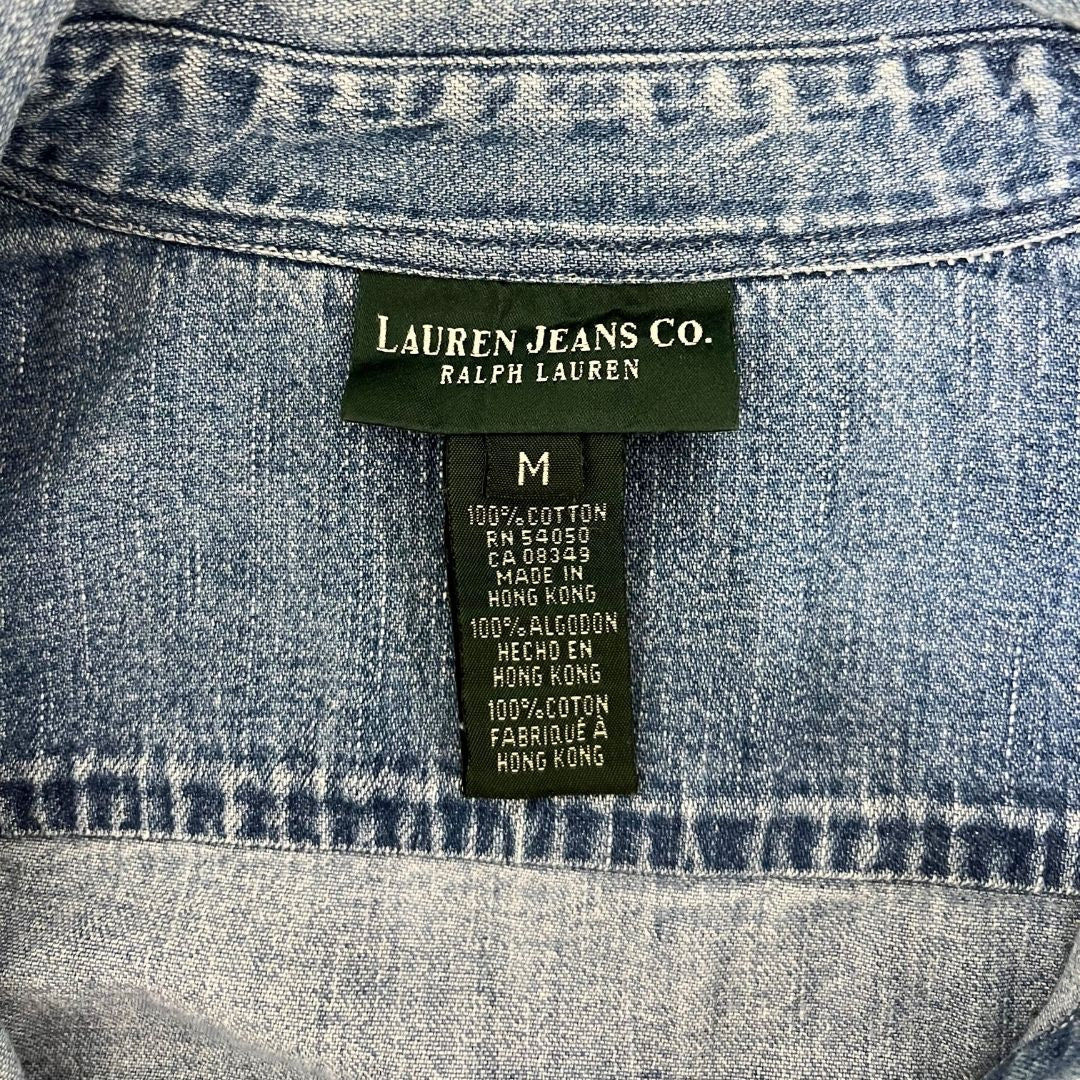 90’s USA Ralph Lauren デニムシャツ Vintage Polo Ralph Lauren Denim Shirt Small 1990s Polo Ralph