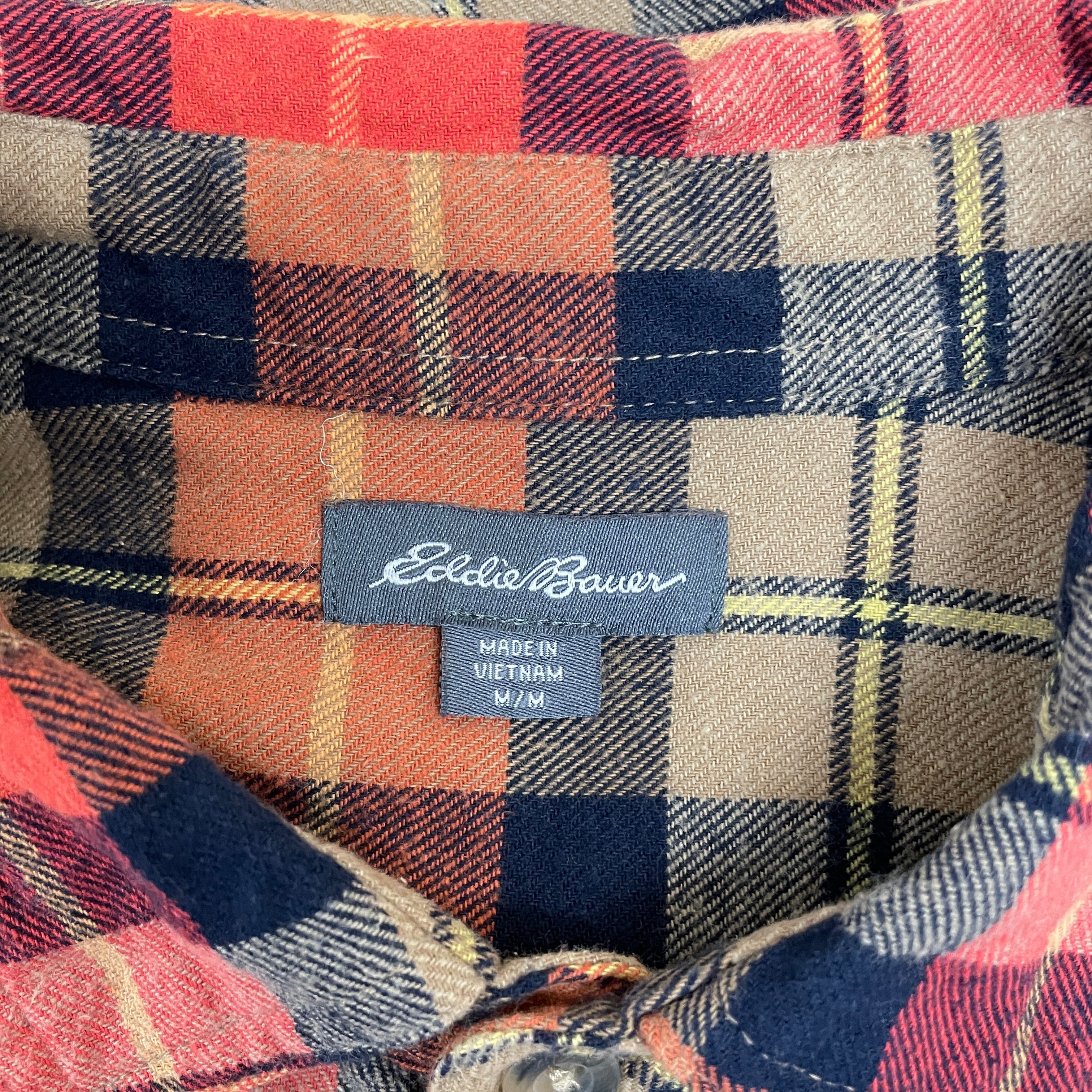USED Eddie Bauer CHECKSHIRT – PASTEQIDOR