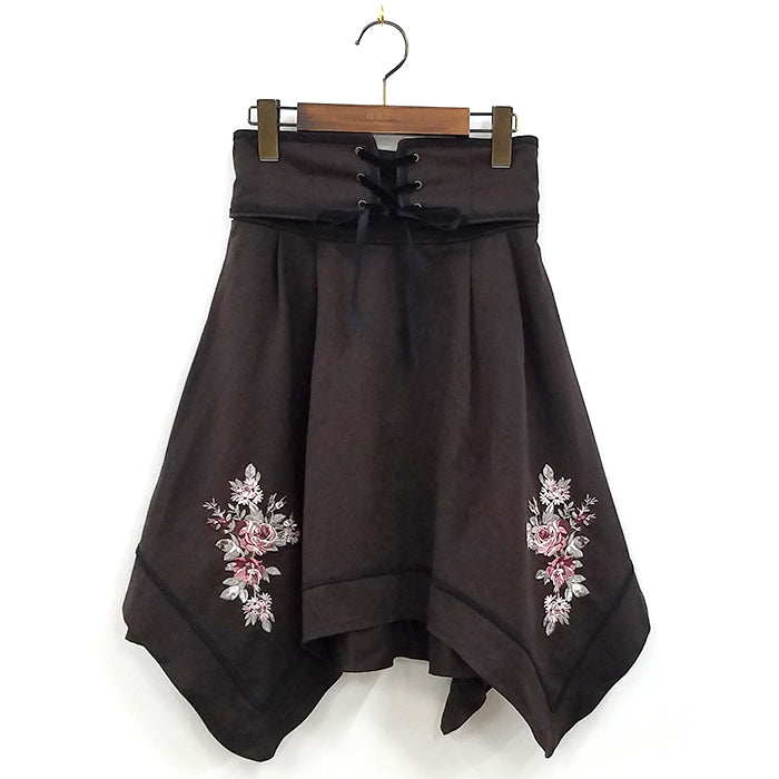 45rpm刺繍入りスカート 楊柳刺繍スカート | フレアスカート | NOELA OFFICIAL WEB STORE
