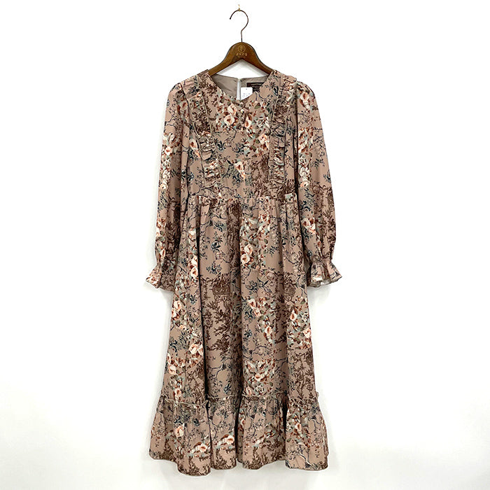 パッチワーク風花柄ワンピース – PASTEQIDOR