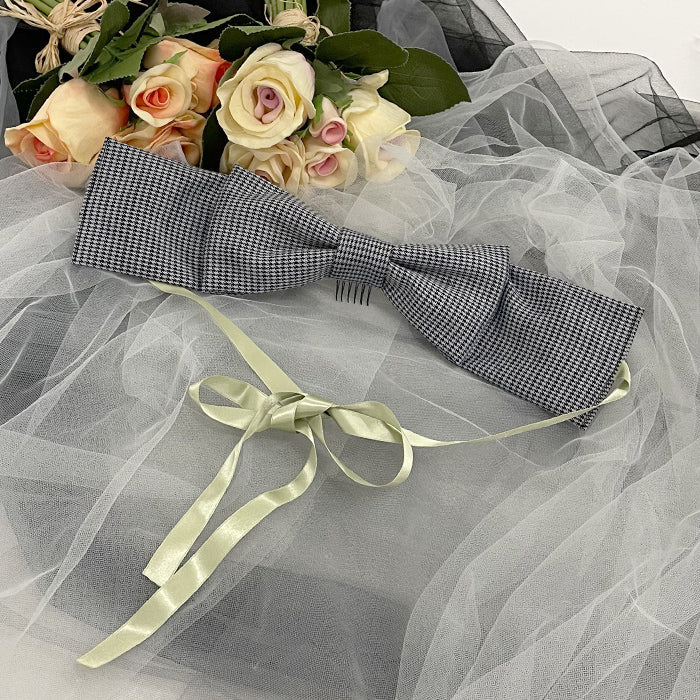 【専用出品】ヘッドドレス カットレースのレースアップリボンヘッドドレス | BODYLINE