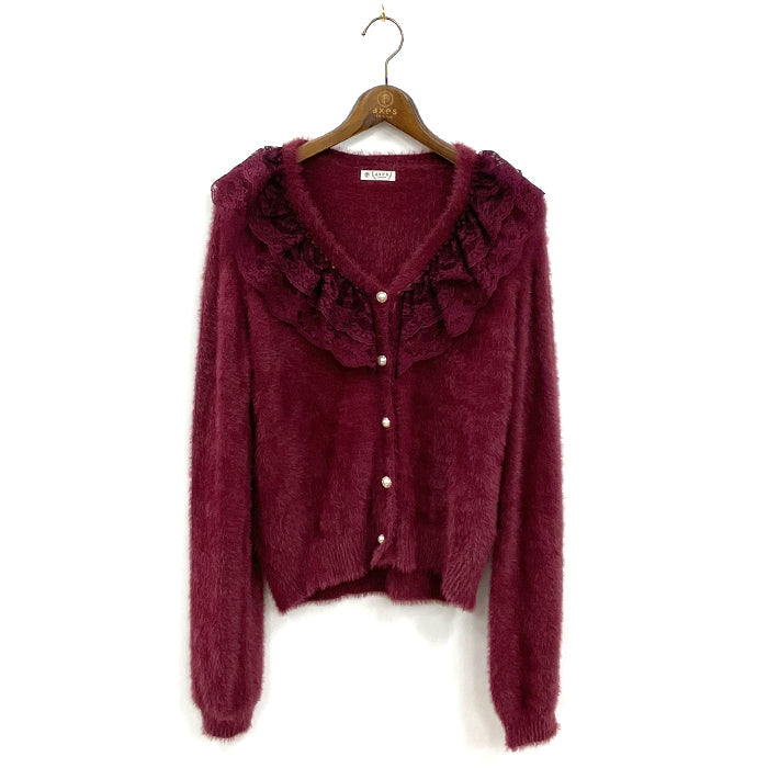 レース襟フェザーニットCD – PASTEQIDOR