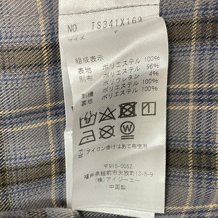 【新品】魅了のバックリボンジャケット Black チェック【タグ付き】 新品】魅了のバックリボンジャケット Black チェック【タグ付き】 魅了