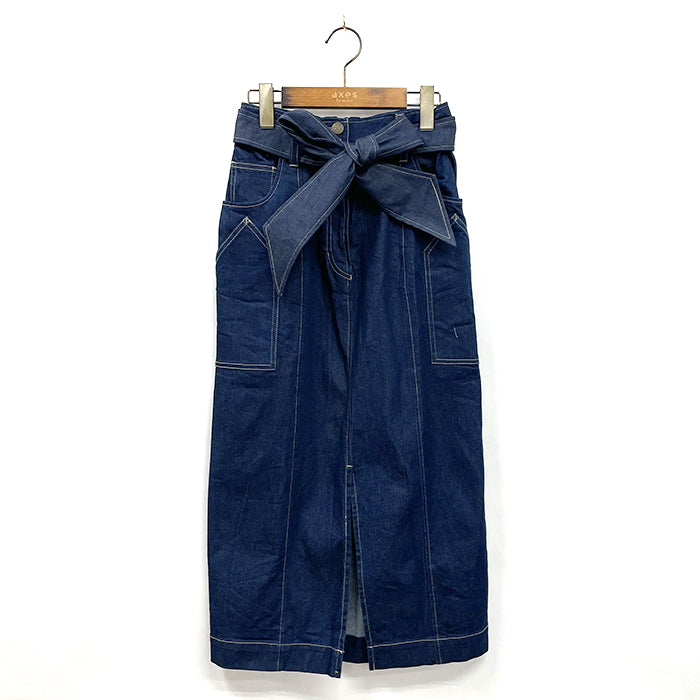 リボン付タイトデニムSK – PASTEQIDOR