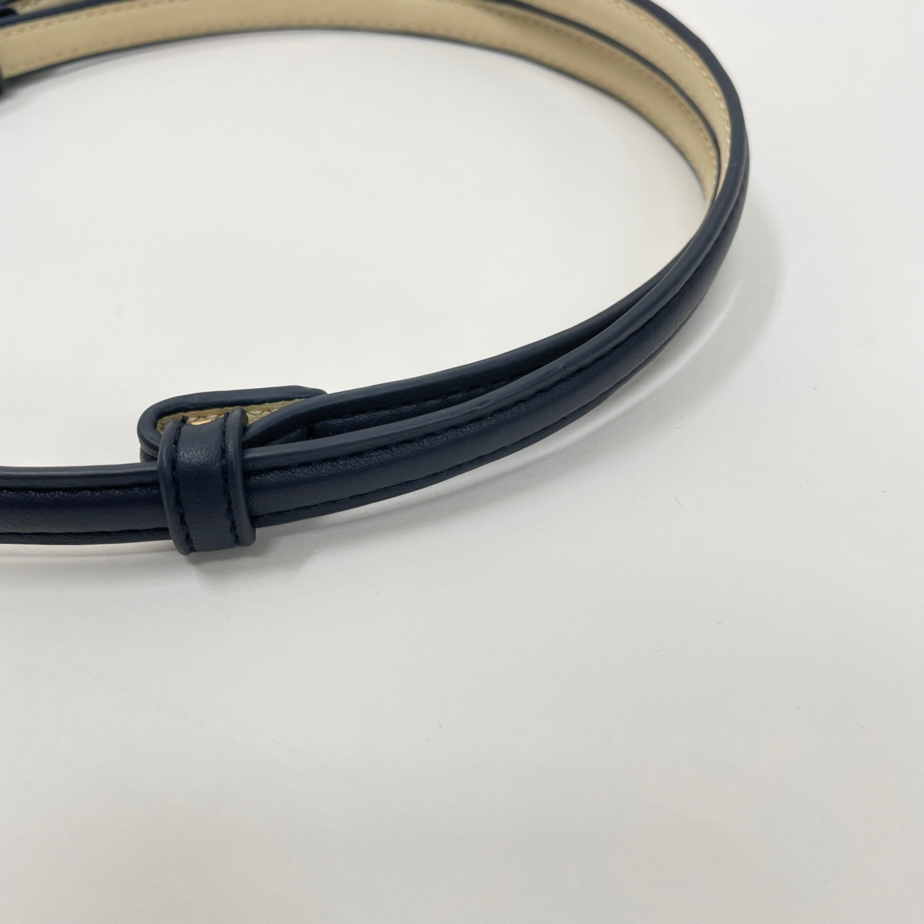 イッセイミヤケ 薔薇 デカバックル 金具 レザー ベルト グレー