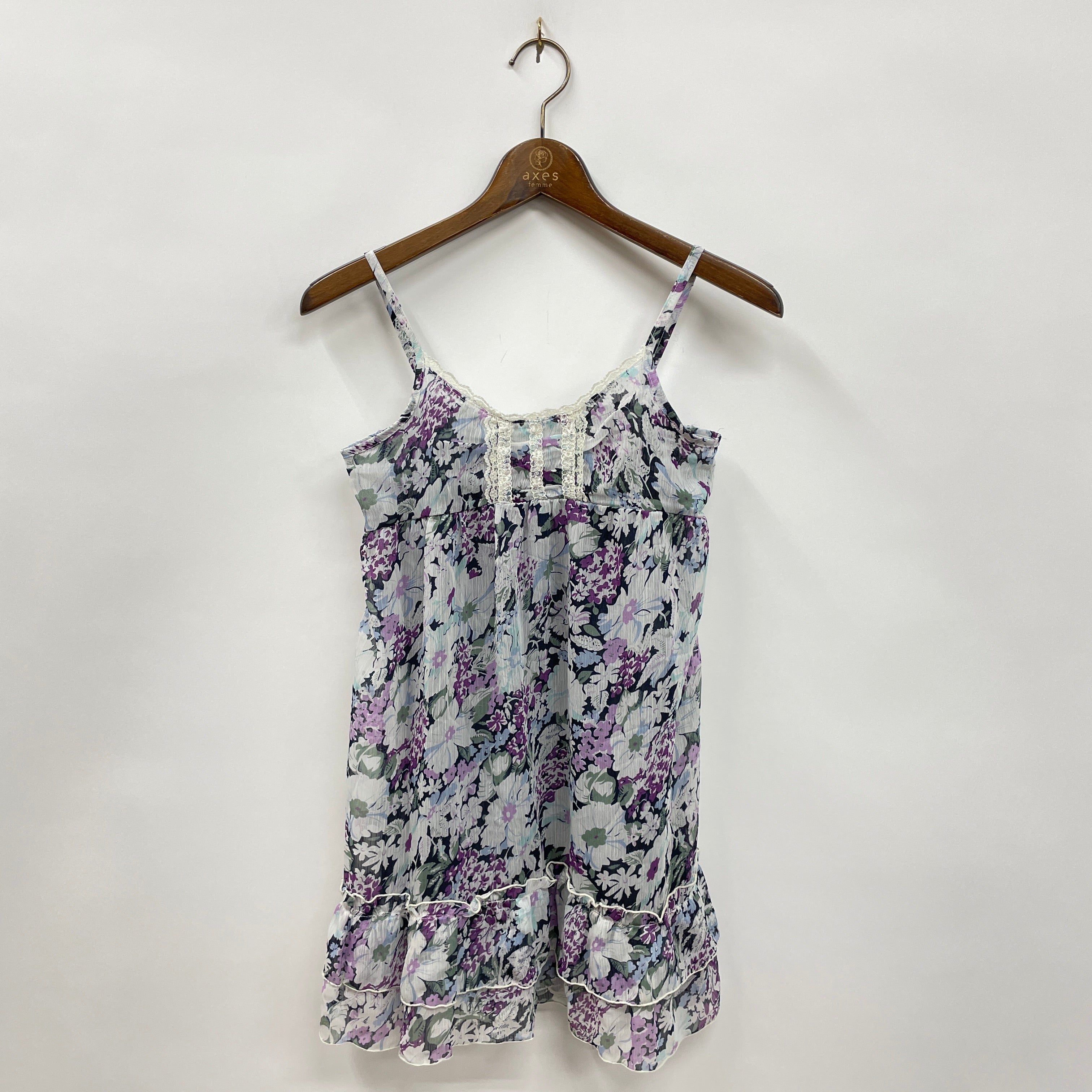 ＊美品＊タバサ♡ウール　花柄　チュニック 花柄チュニック – PASTEQIDOR