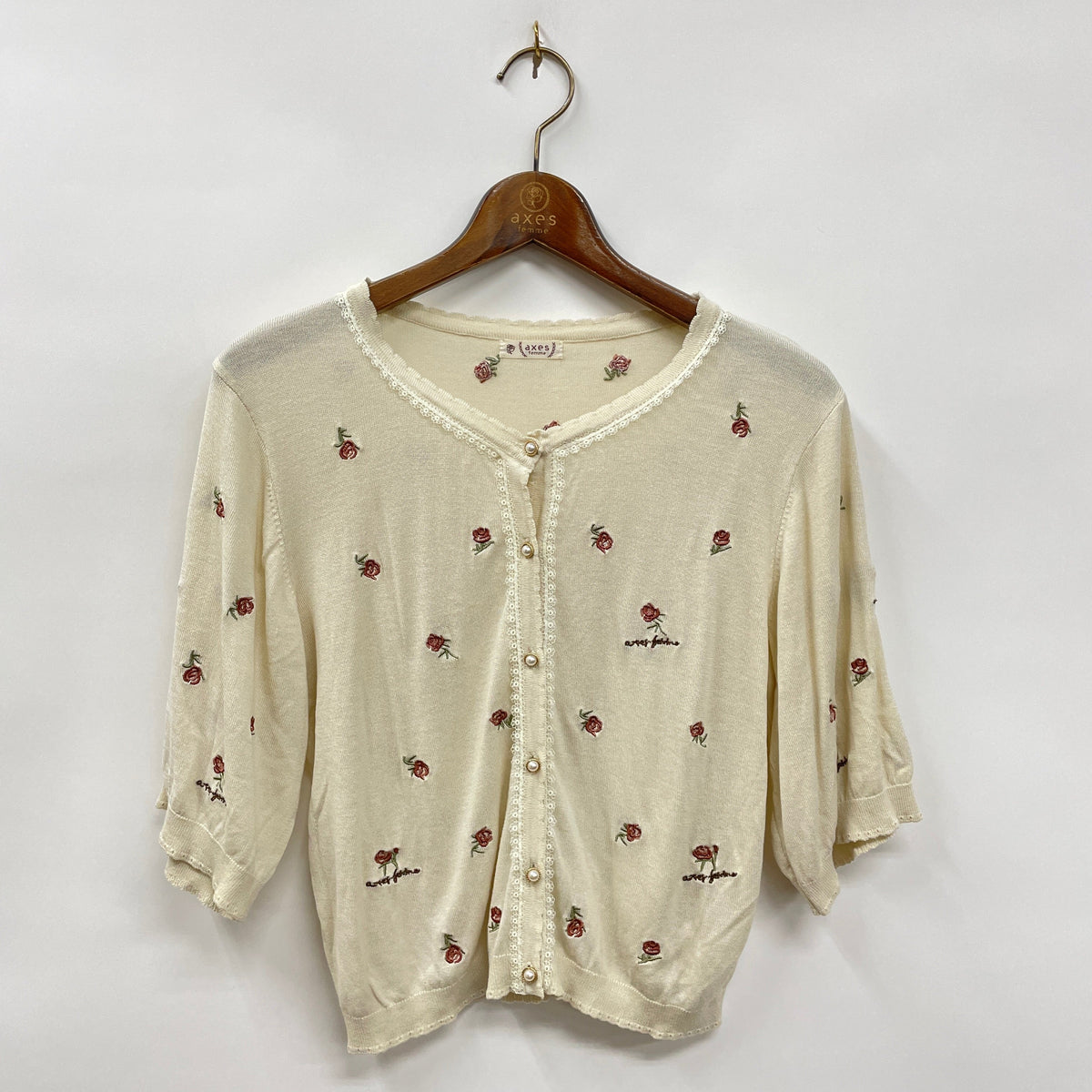 薔薇総刺繍サマーカーデ – PASTEQIDOR
