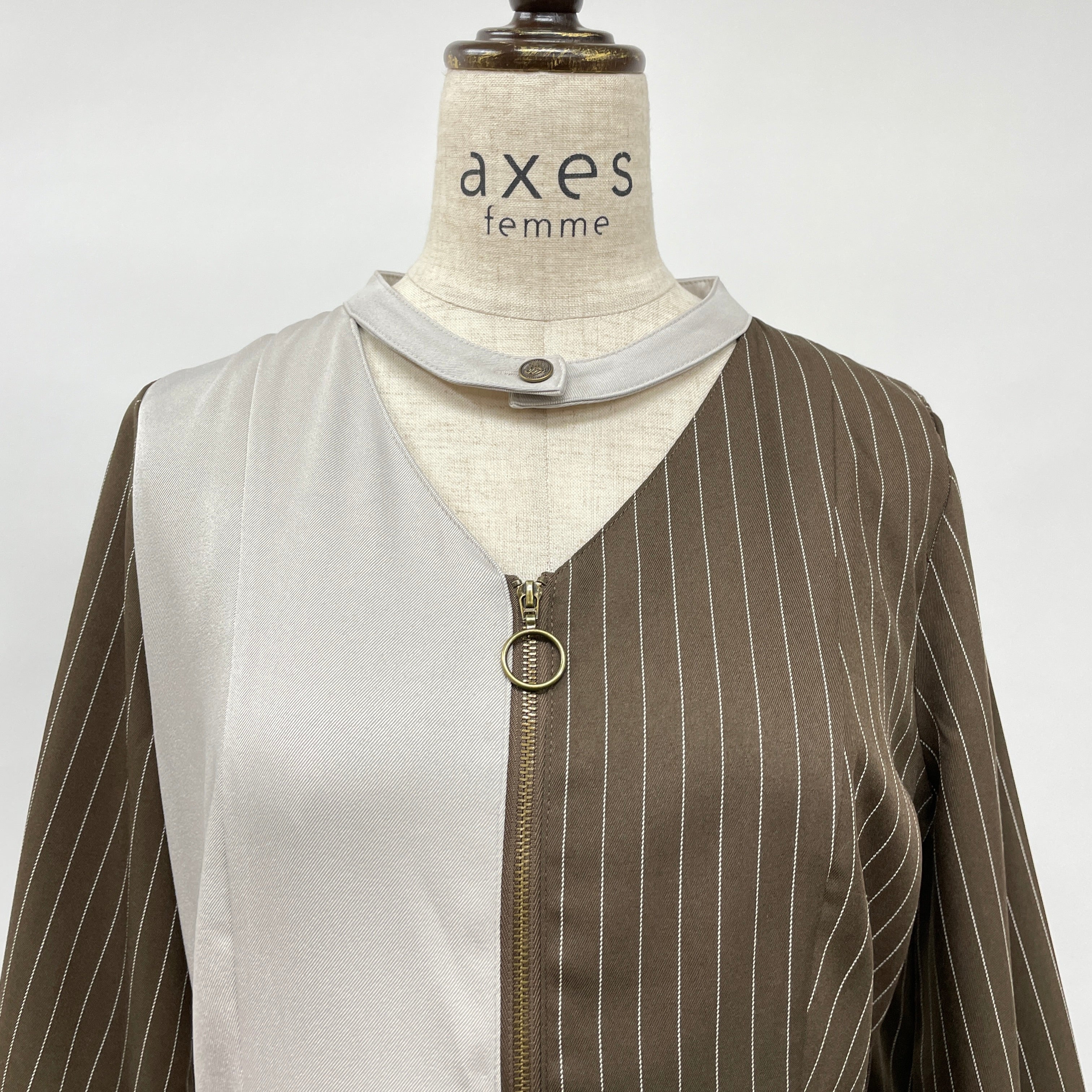 バイカラーイレヘムワンピース – PASTEQIDOR バイカラーイレヘムワンピース – PASTEQIDOR