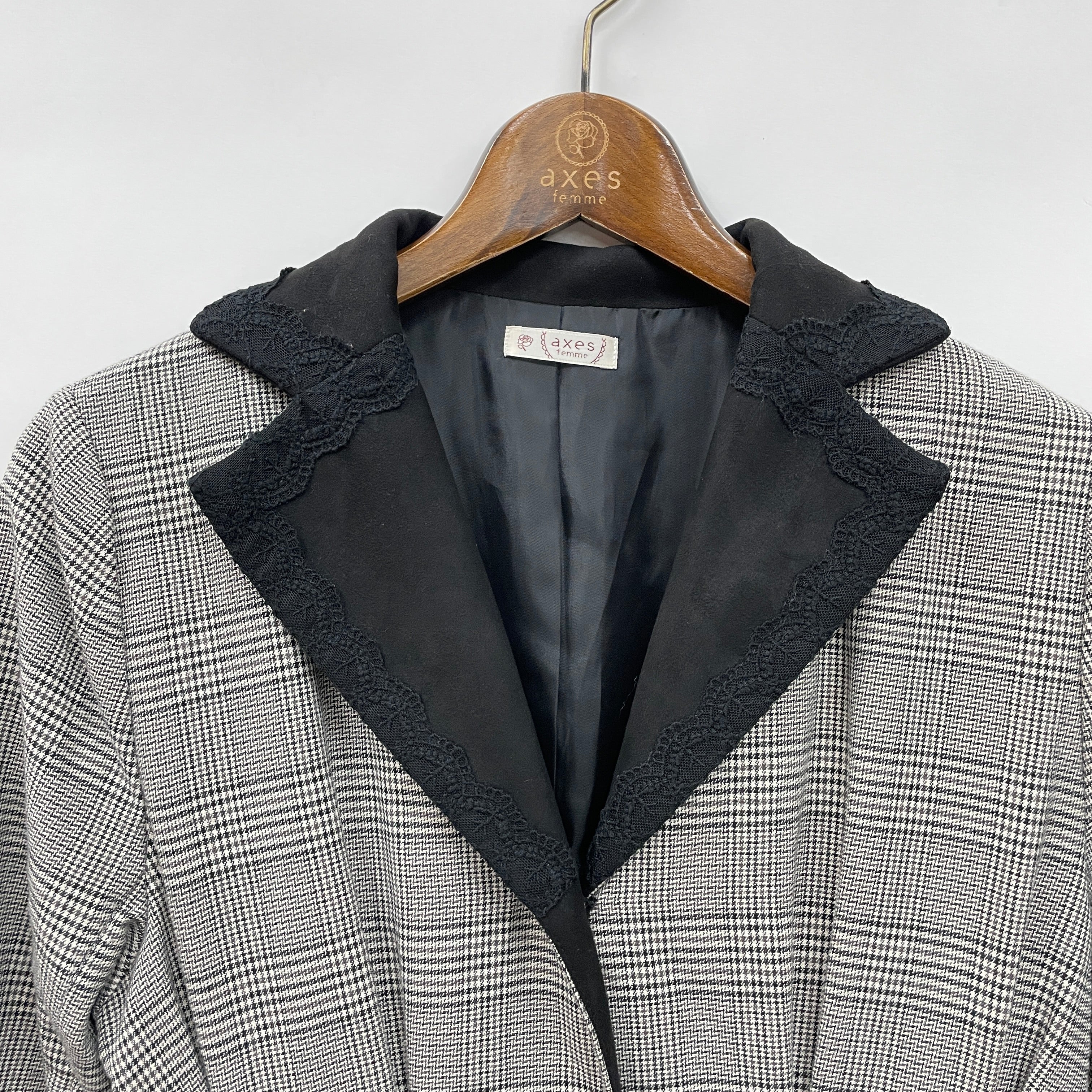 チェック柄ワンピース風コート – PASTEQIDOR