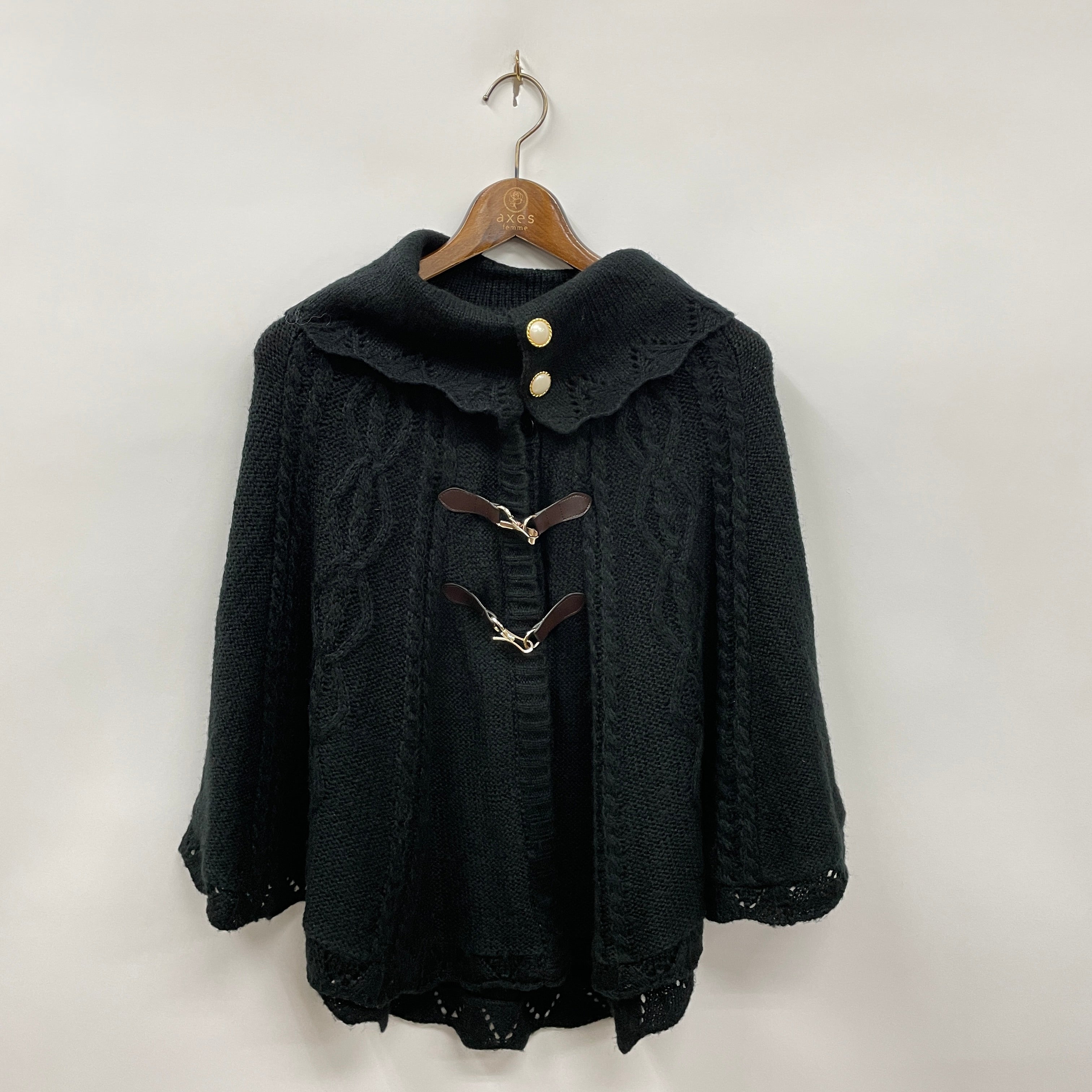 ビット付オフタートルポンチョ – PASTEQIDOR