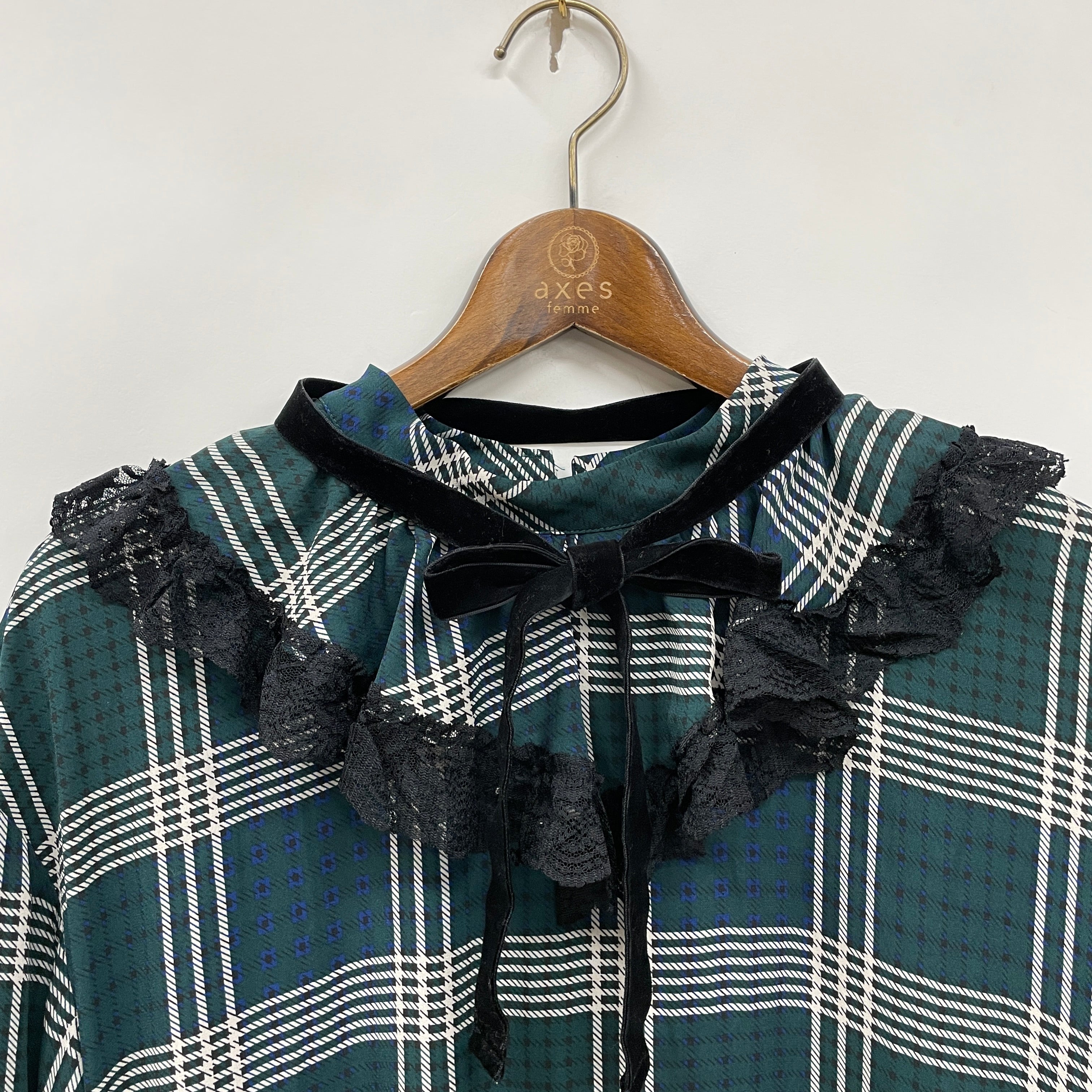 チェックプリントロングワンピ – PASTEQIDOR