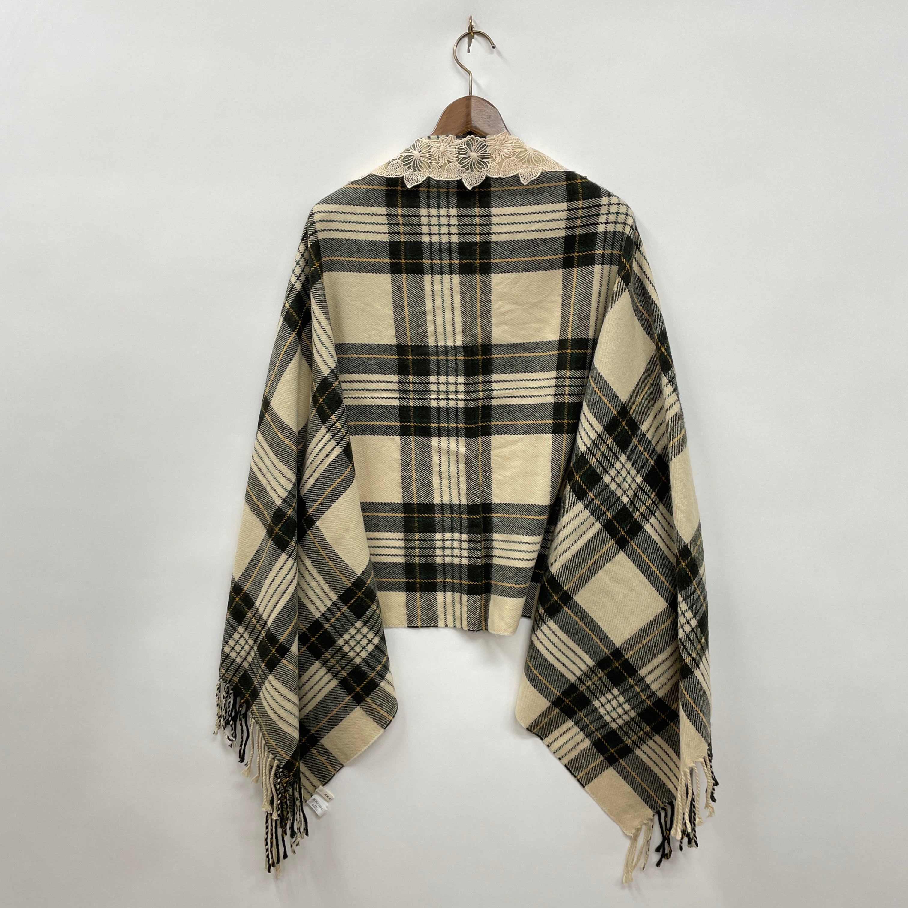 チェックマフラーポンチョ – PASTEQIDOR