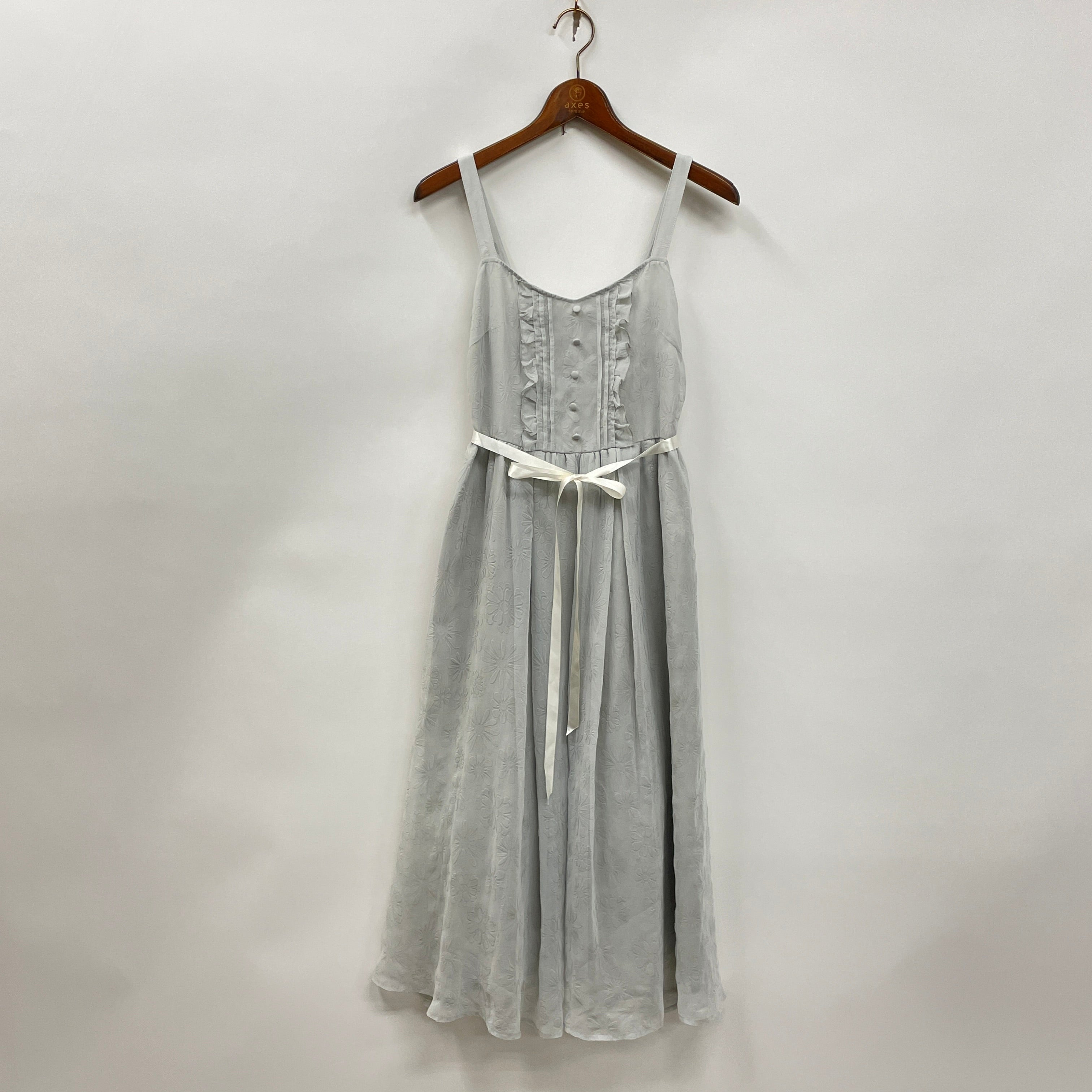 フラワーエンボス マキシドレス エンボスお花柄マキシOP – PASTEQIDOR