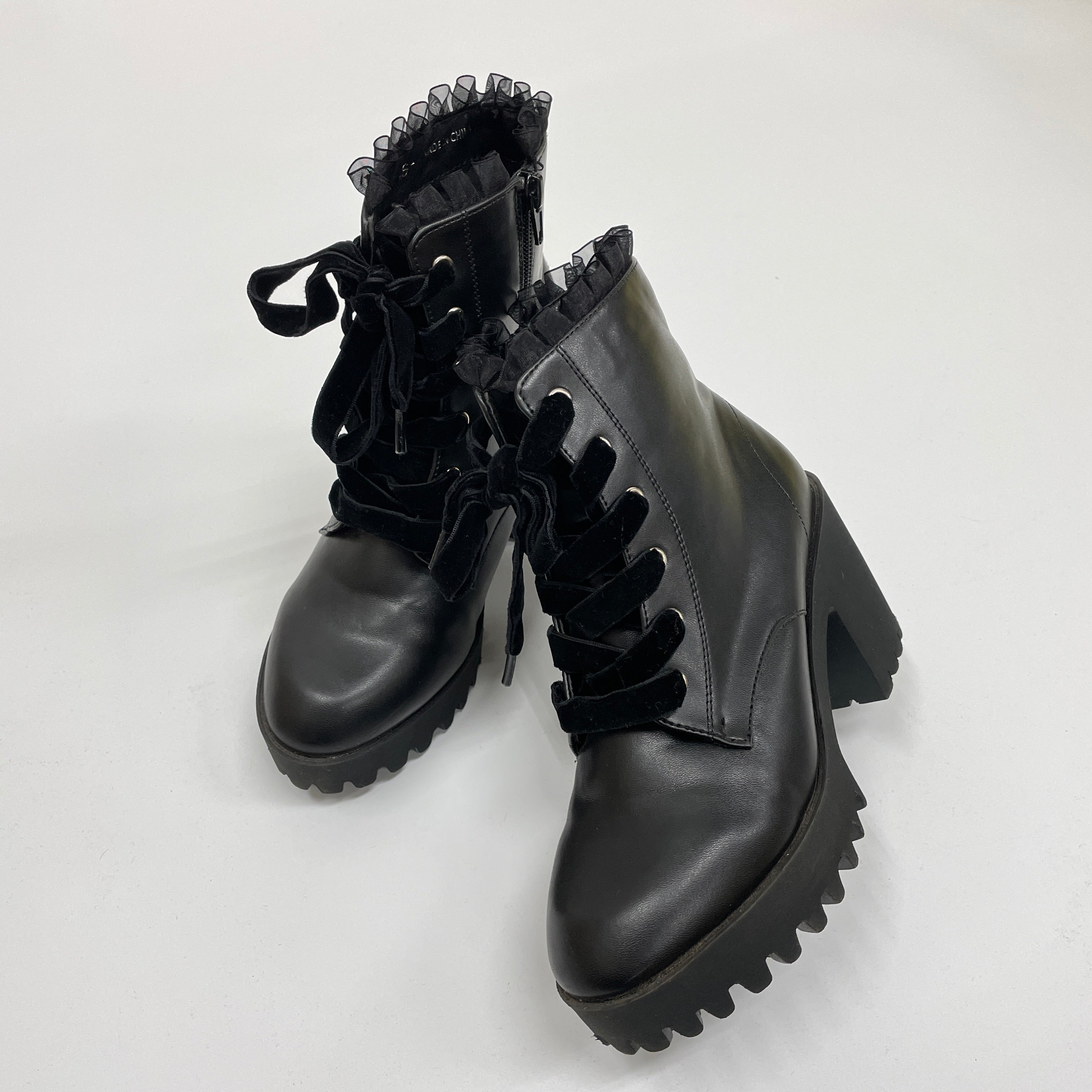 axes femme 古着 レースアップブーツ｜一点物・通販｜PASTEQIDOR